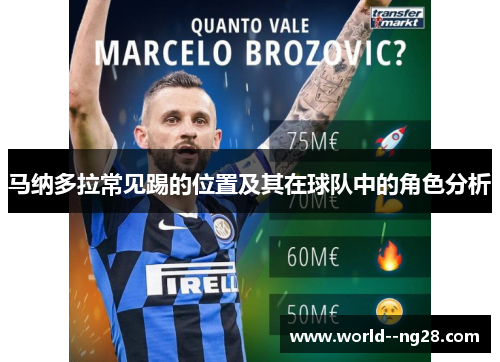 马纳多拉常见踢的位置及其在球队中的角色分析
